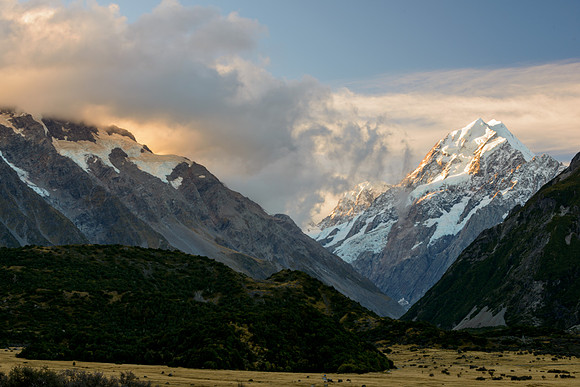 Last Light, Mount Cook