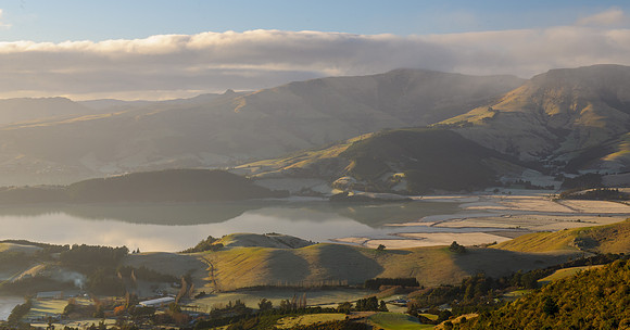 Frosty morning, Banks Peninsula