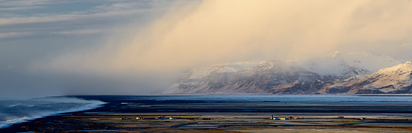 Snow Storm, Dyrholaey