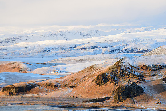 Myrdalsjokull Icefield