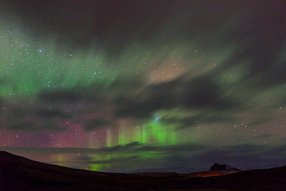 Aurora, Dyrholaey