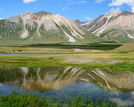 Reflections, Burkan River Valley