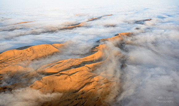 Fog over Namib Desert