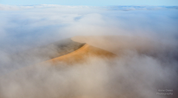Fog over Namib Desert