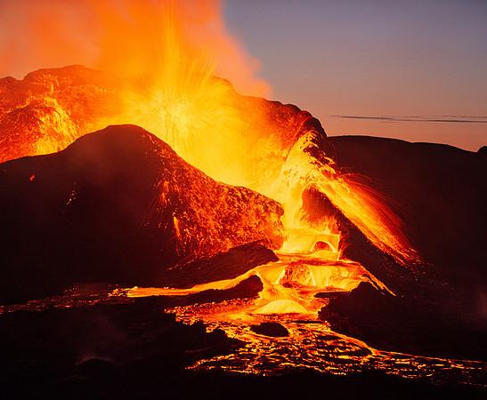 Geldingadalir Volcano Lava Flow