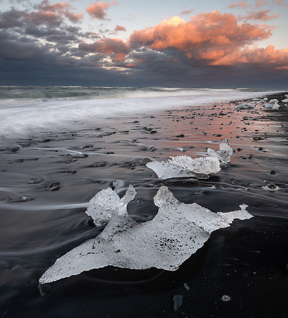 Water and Ice, Jokulsarlon Lagoon