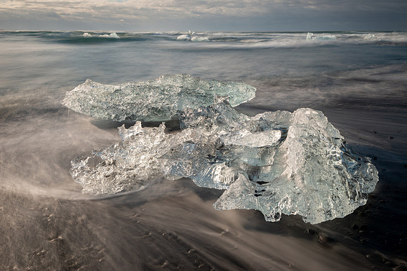 Water and Ice, Jokulsarlon Lagoon