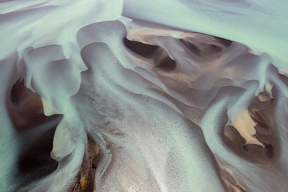 Braided River Abstract