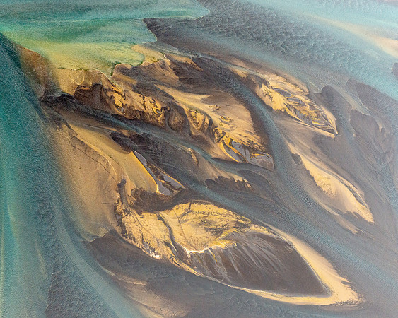 Braided River Abstract