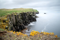 Bird breeding cliffs at the eastern end of Grimsey